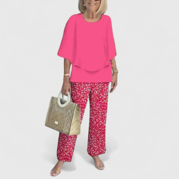 Jacqueline | Sophisticated Loose Two-Piece Set 7