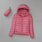 Women's Lightweight Hooded Puffer Jacket for Travel 3