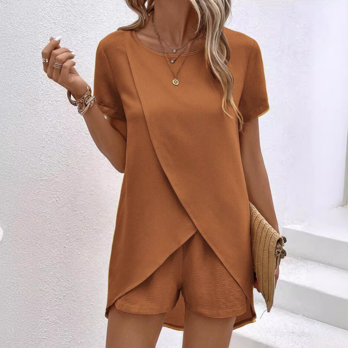 Cleora | Elegant Summer Co-ord Lounge Set 6
