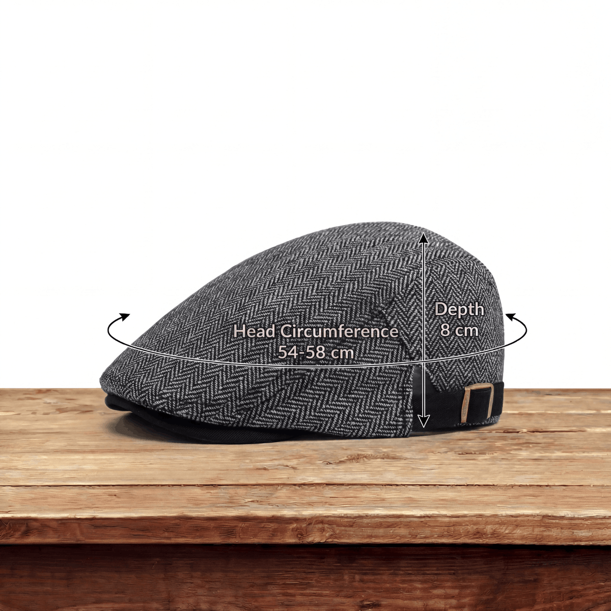 Zandro | Classic Textured Flat Cap 3