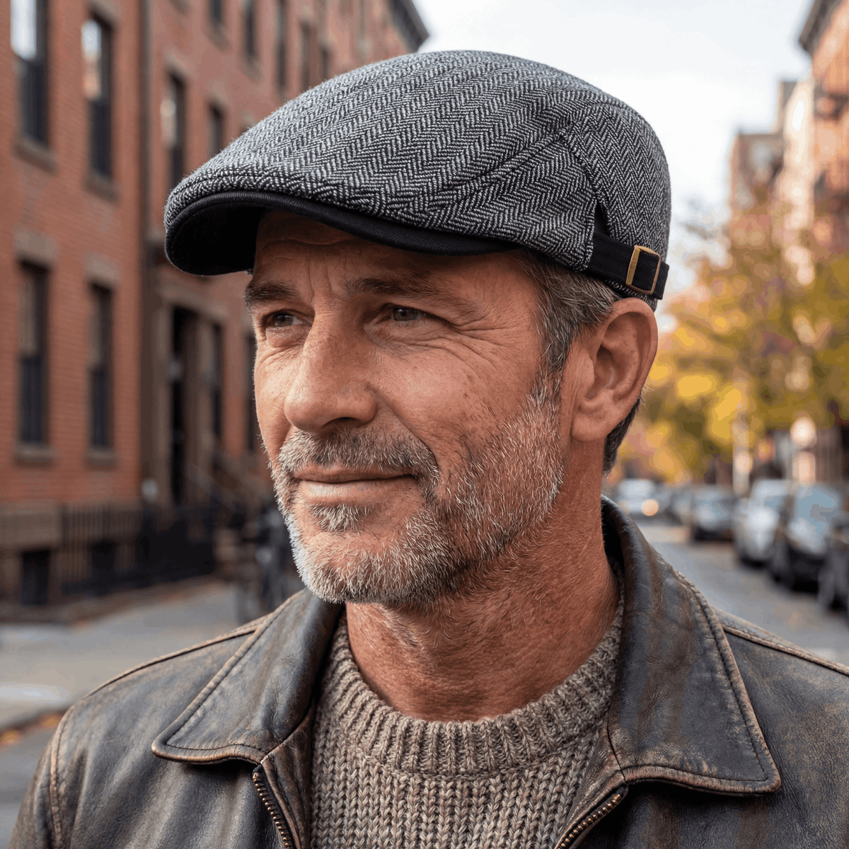 Zandro | Classic Textured Flat Cap 2