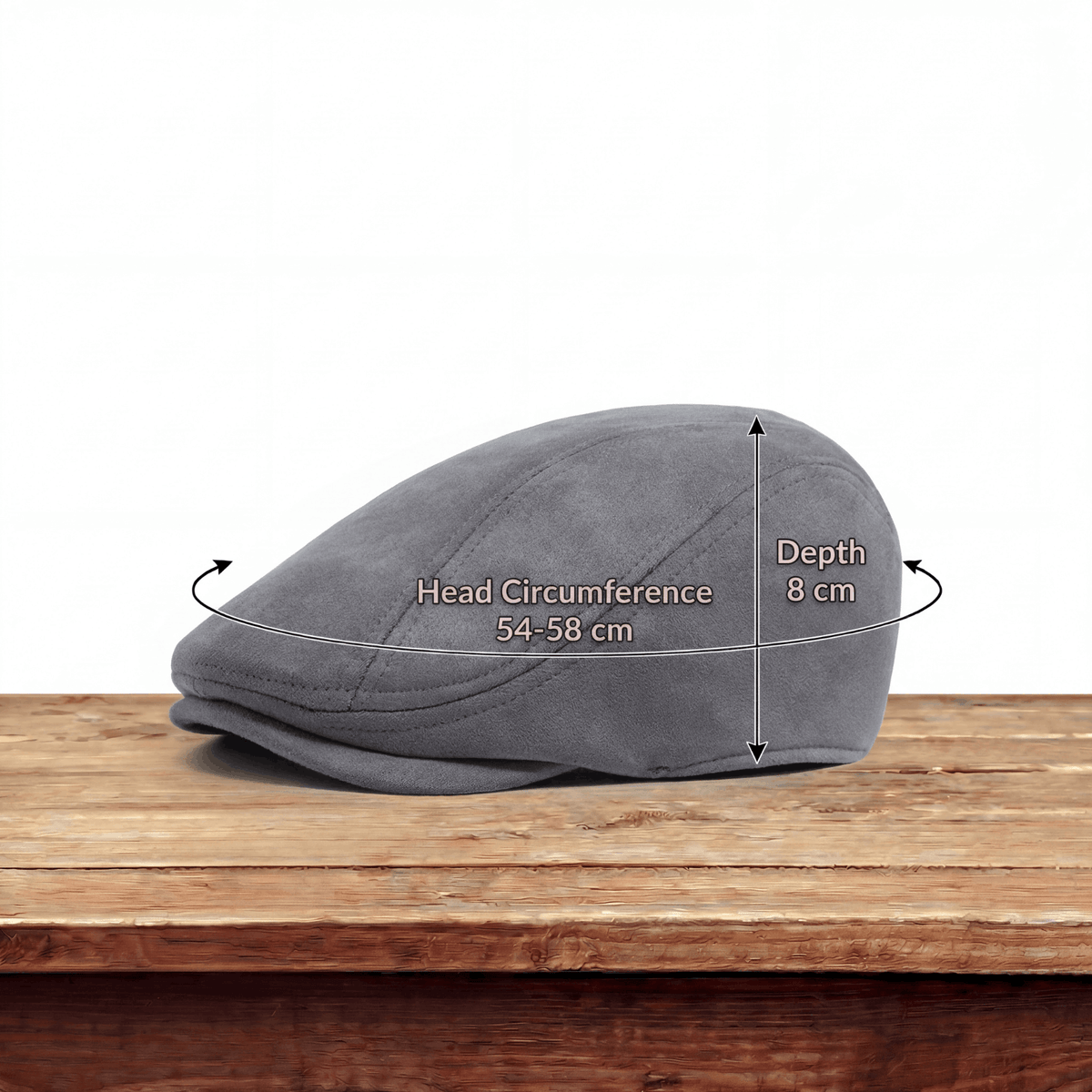 Samuel | Classic Suede Flat Cap 3