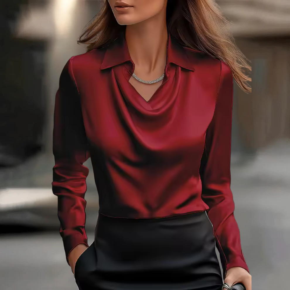 ROSANNA | ELEGANT SATIN BLOUSE 7