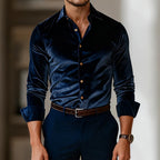 Finlay | Classic Velvet Button Shirt 6