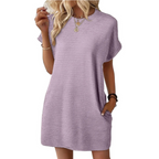 Hattie | Minimalist Round Neck Summer Dress 7