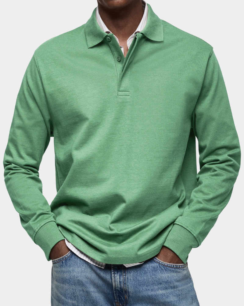 CHARLES | CLASSIC LONG-SLEEVE POLO 6