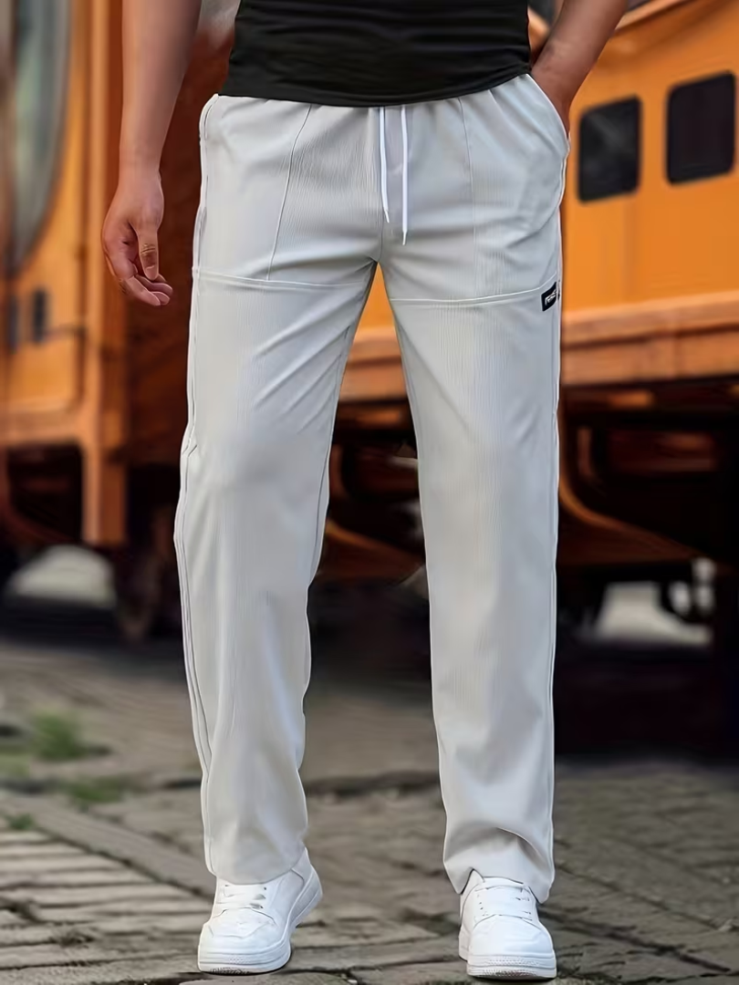Orlando | Casual Lightweight Straight-Leg Pants 7