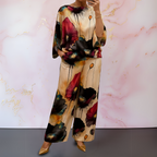 Cordelia | Stylish Satin Two-Piece Set 2