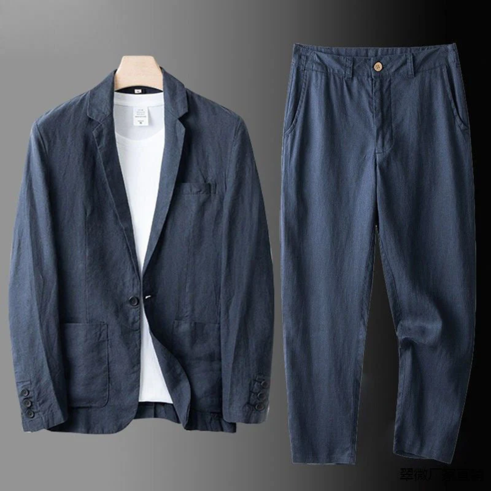 Maximo | Casual Button Cardigan and Pant Set 8
