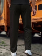Men's Drawstring Athletic Pants with Side Pockets 7