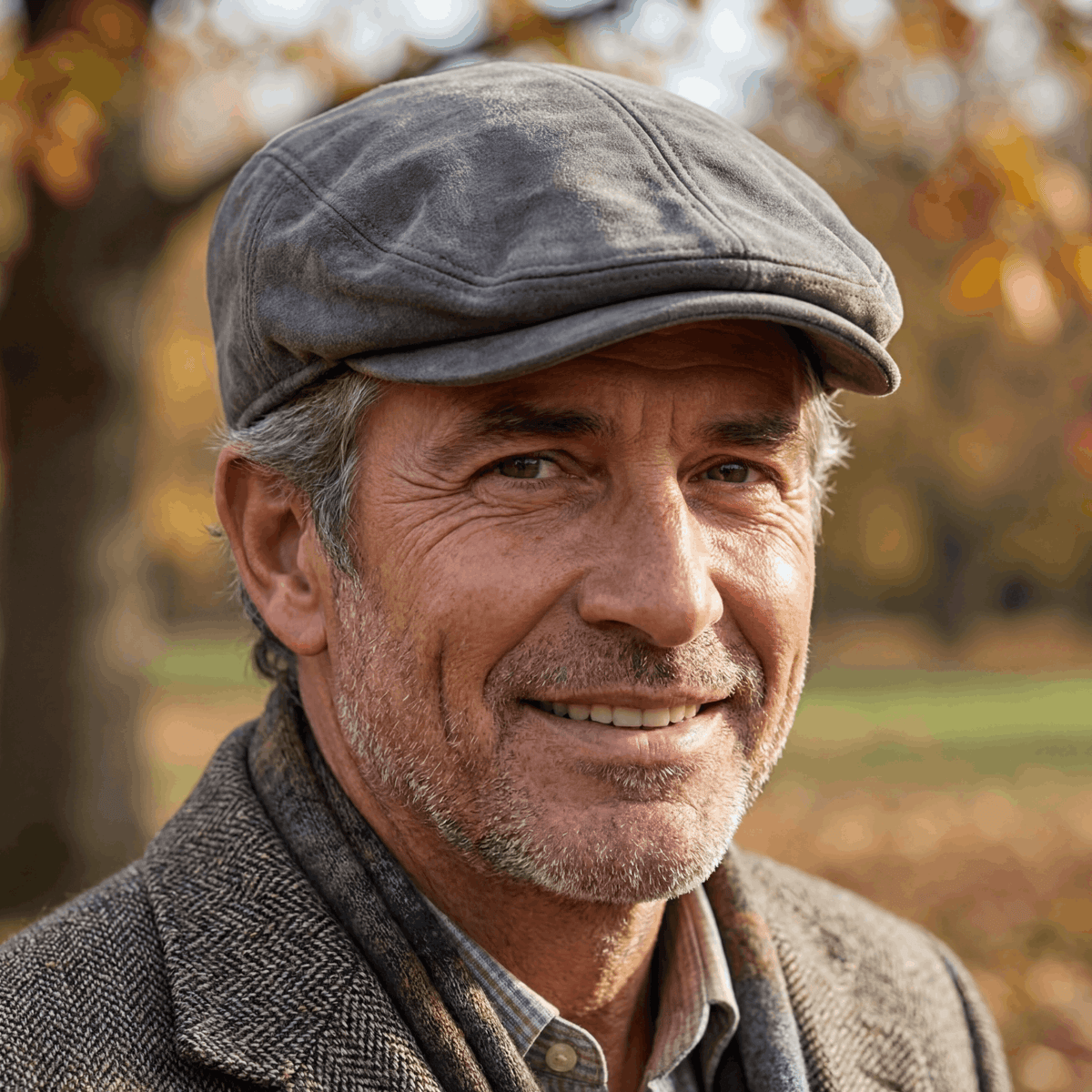 Samuel | Classic Suede Flat Cap 2