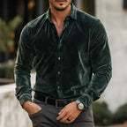 Finlay | Classic Velvet Button Shirt 3