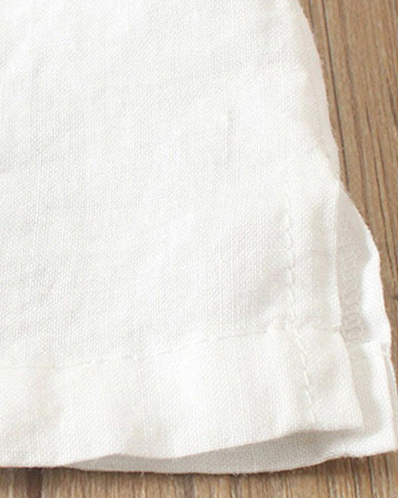 Adeline | Short Sleeve Round Neck Blouse 6