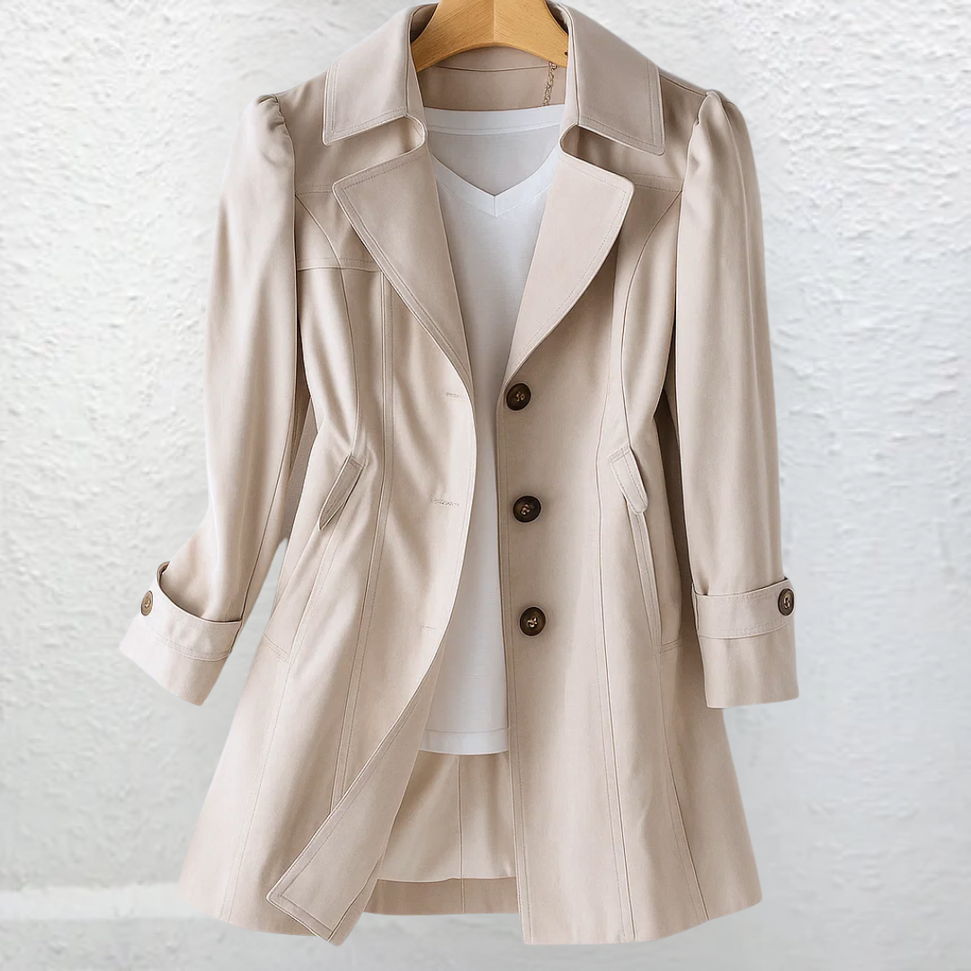 Cordelia | Vintage Trench Collar Coat 5