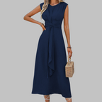 Dulcie | Elegant Sleeveless Round Neck Maxi Dress 5