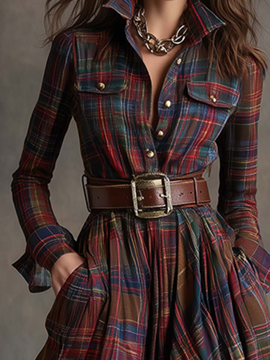 Harriet | Belted Shirt Dress 3