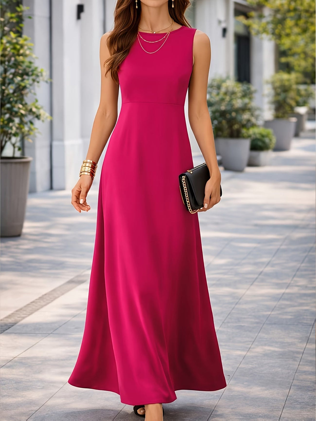 Ciara | Casual Sleeveless Maxi Tank Dress 9