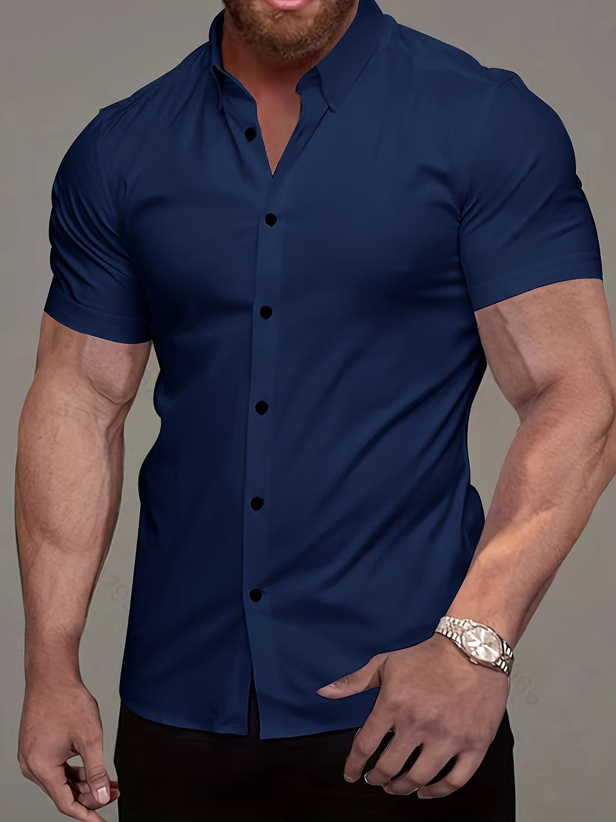 Ashton | Classic Muscle Button Shirt 6