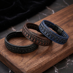 Felix | Braided Leather Viking Bracelet 2