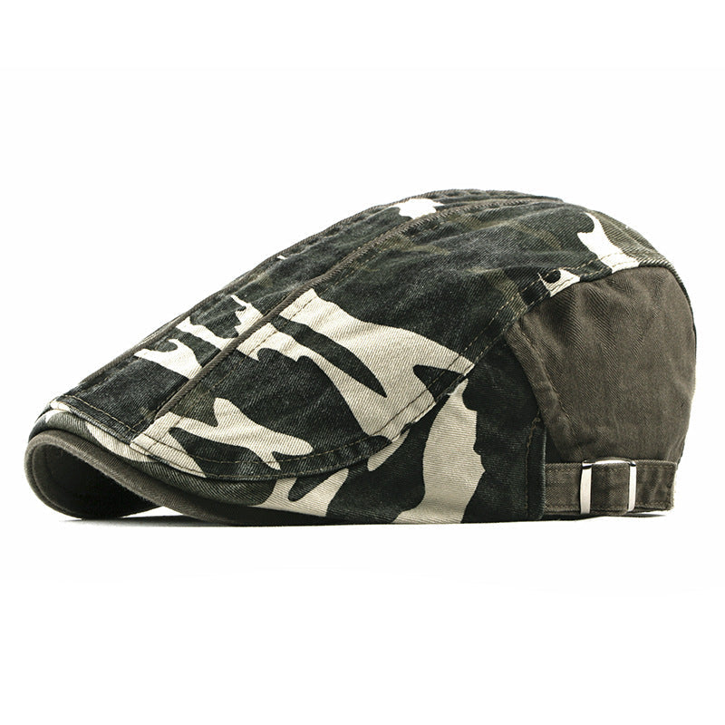 Vaughn | Vintage Camouflage Flat Cap 2