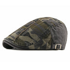 Vaughn | Vintage Camouflage Flat Cap 1