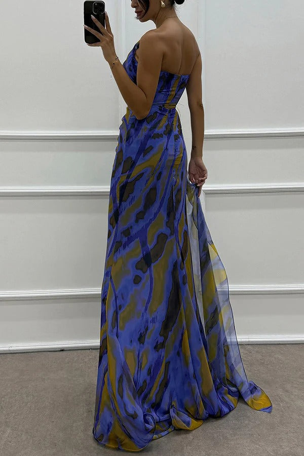Zadie | Stylish Flowy Sleeveless Maxi Dress 14
