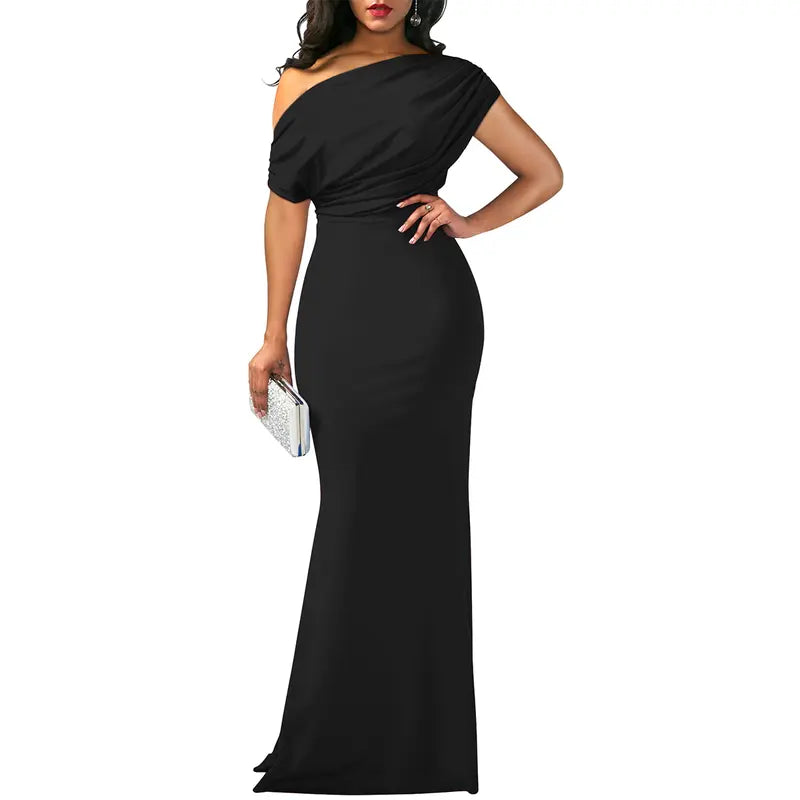 Felicity | Elegant Off-Shoulder Evening Dress 1