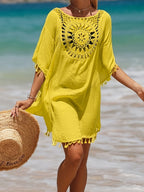 Zaina | Stylish Retro Flowy Boho Dress 9