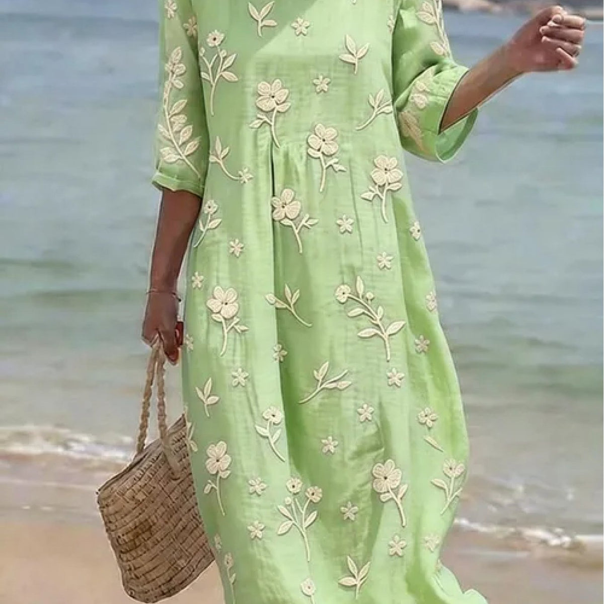 Margaret | Classic Lace Sleeve Dress 2