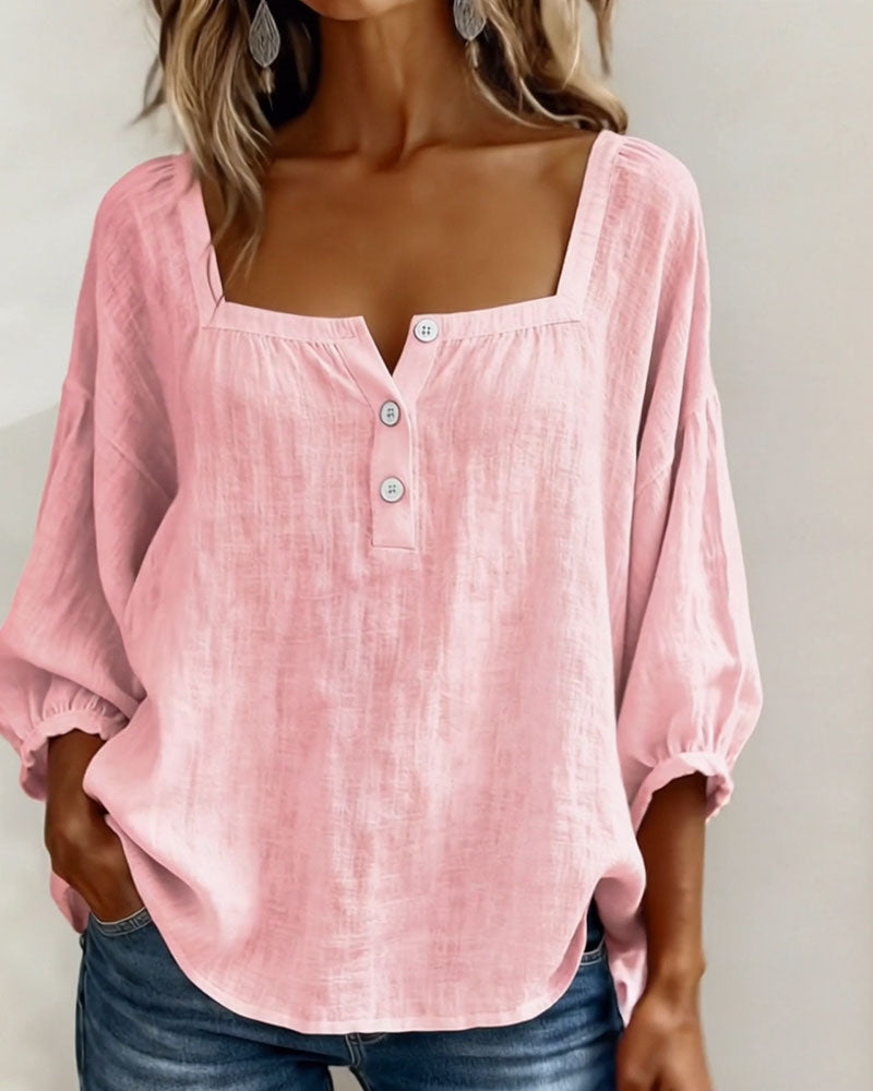 Orlinda | Stylish Relaxed Puff Sleeve Blouse 3
