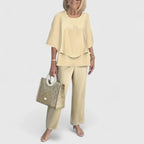 Jacqueline | Sophisticated Loose Two-Piece Set 4