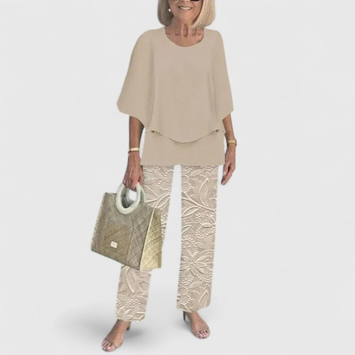 Jacqueline | Sophisticated Loose Two-Piece Set 6