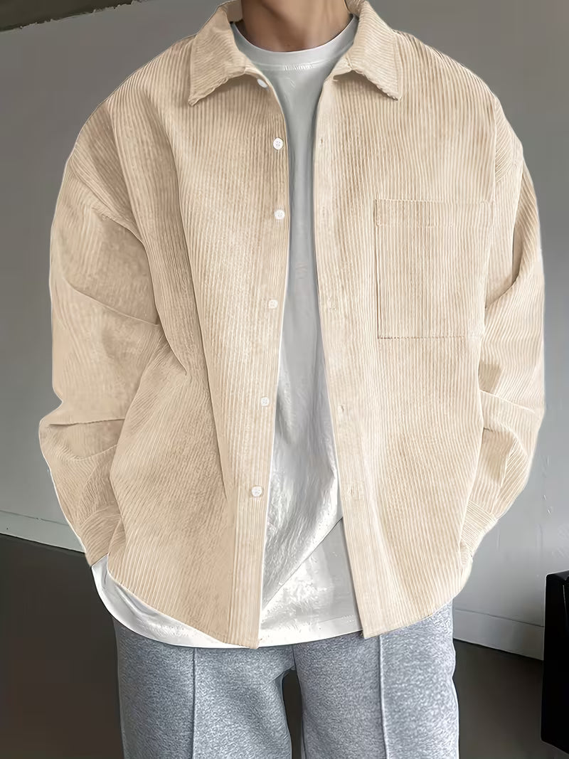Jaron | Casual Long Sleeve Corduroy Jacket 4