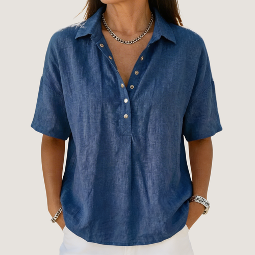 Quinley | Casual Button-Up Collar Shirt 1