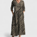 Arabella | Comfortable Geometric Style Dress 1