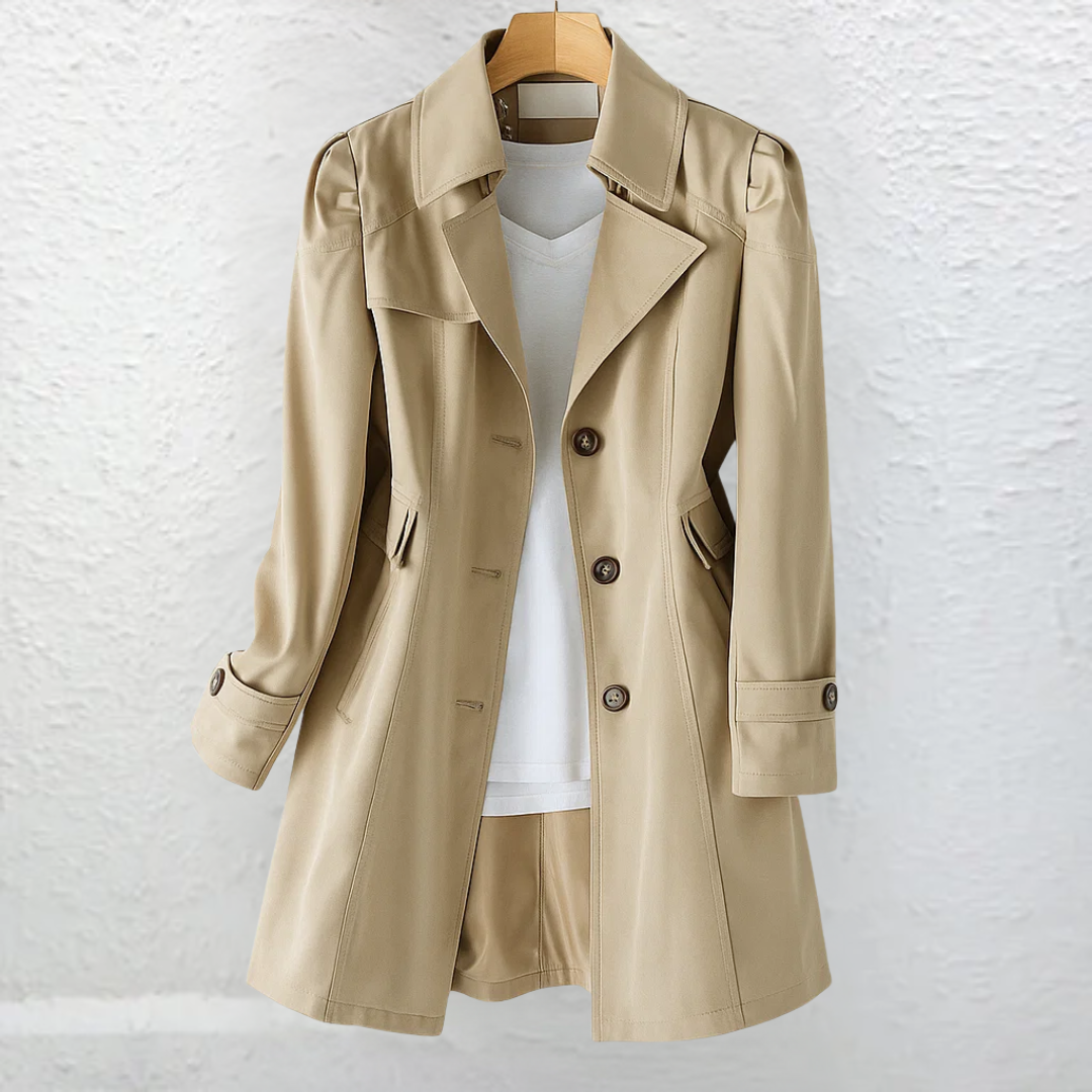 Cordelia | Vintage Trench Collar Coat 4