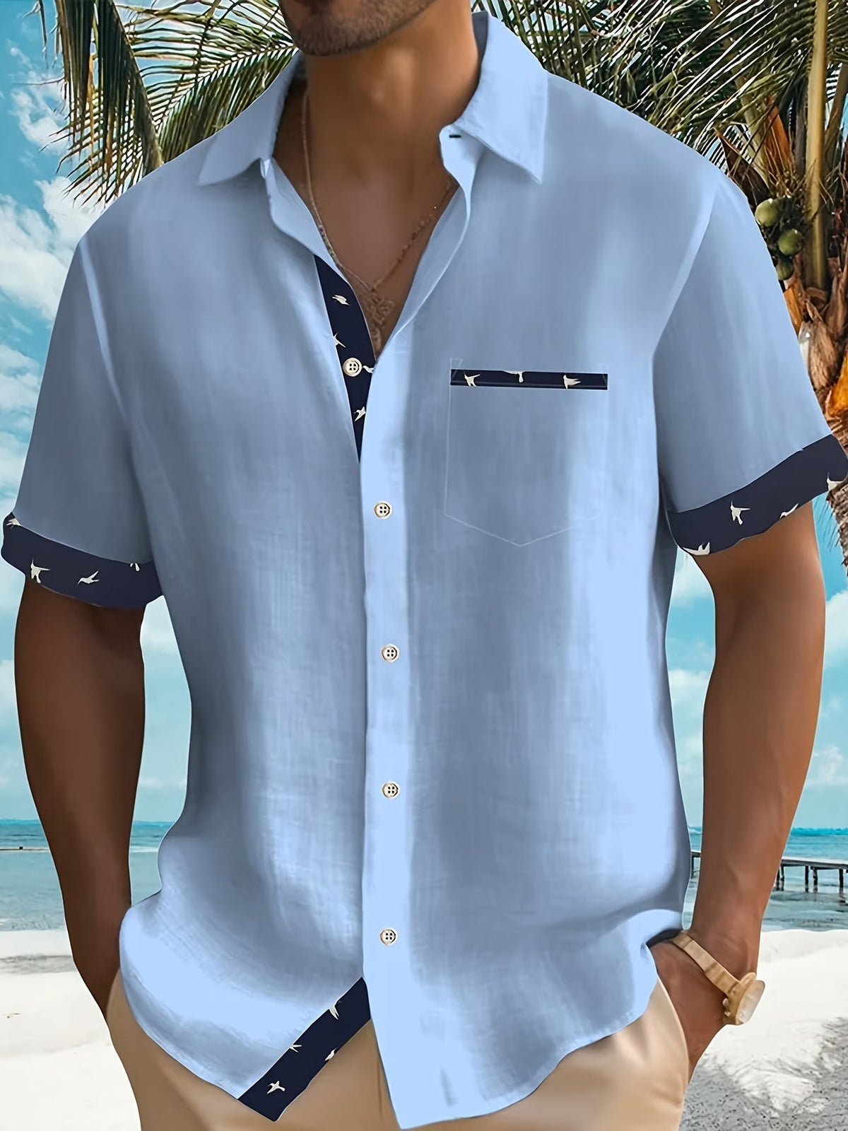Brennan | Classic Button Summer Shirt 1