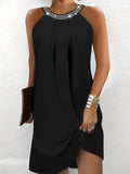 Alanna | Casual Sleeveless Tucked Dress 1