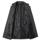 Men's Stand Collar Overcoat with Button Closure 5
