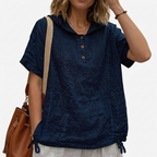 Ardena | Stylish Short Sleeve Hooded Shirt 2