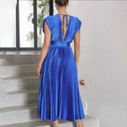 Kimberley | Stylish Sleeveless V-Neck Dress 19
