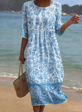 Isabelle | Romantic Floral Wrap Dress 1