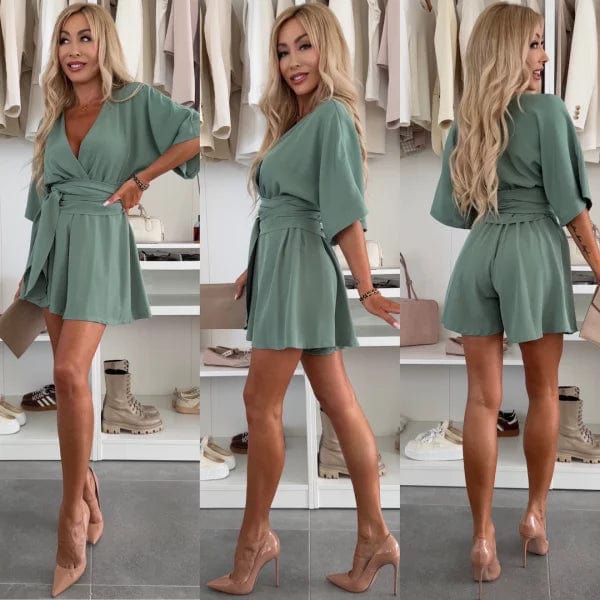 Jessalyn | Stylish Short Sleeve Wrap Dress 5