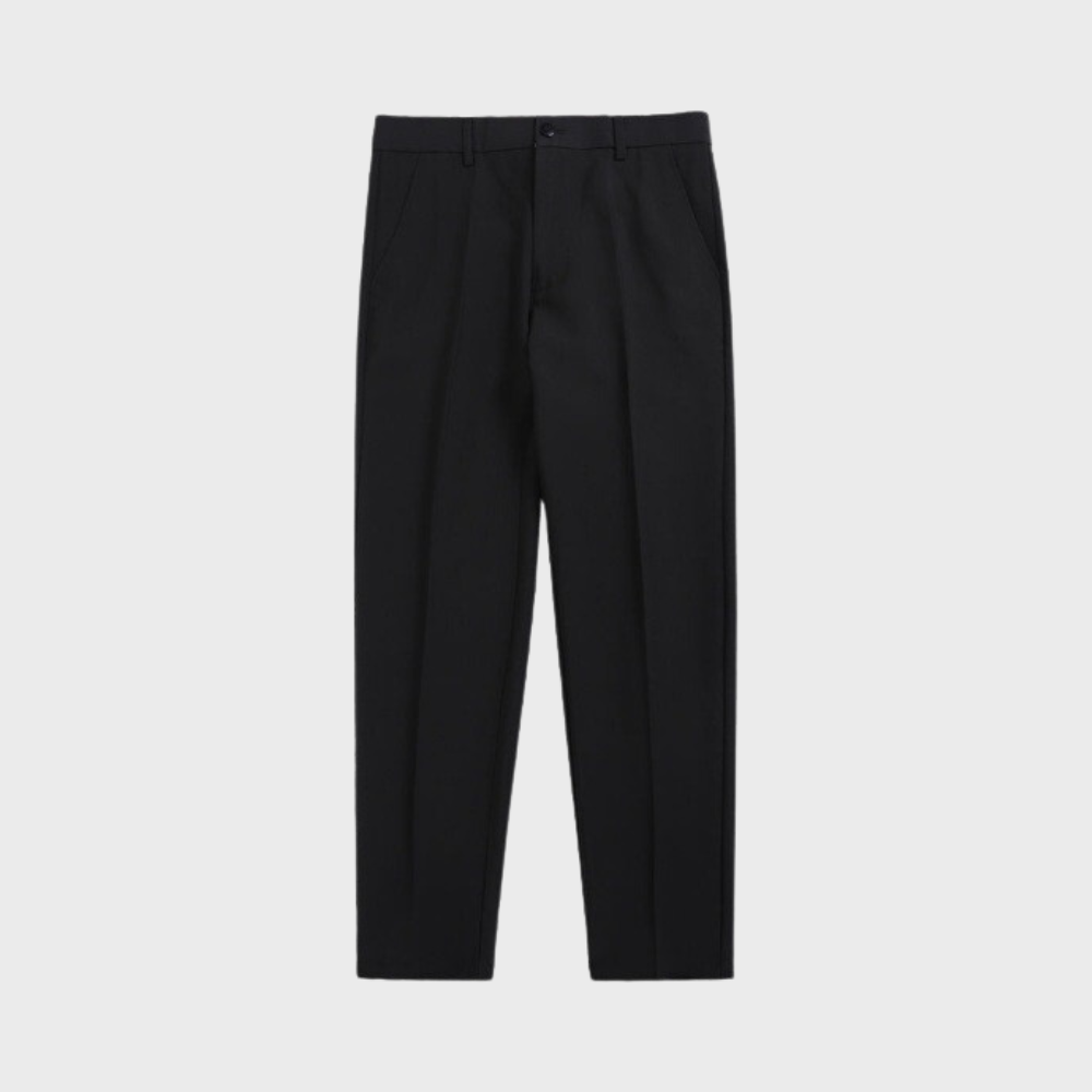 Men's Chino Pants with Regular Fit and Front Pleats 7