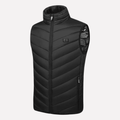 Men's Heated Quilted Vest with Stand Collar USB-Powered 1