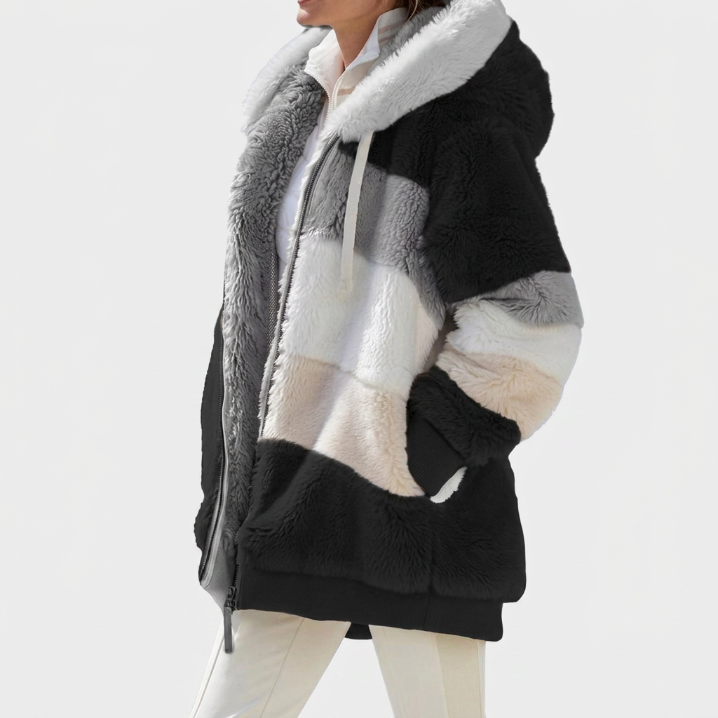 Darcey | Elegant Multicolor Warm Puffer jacket 4