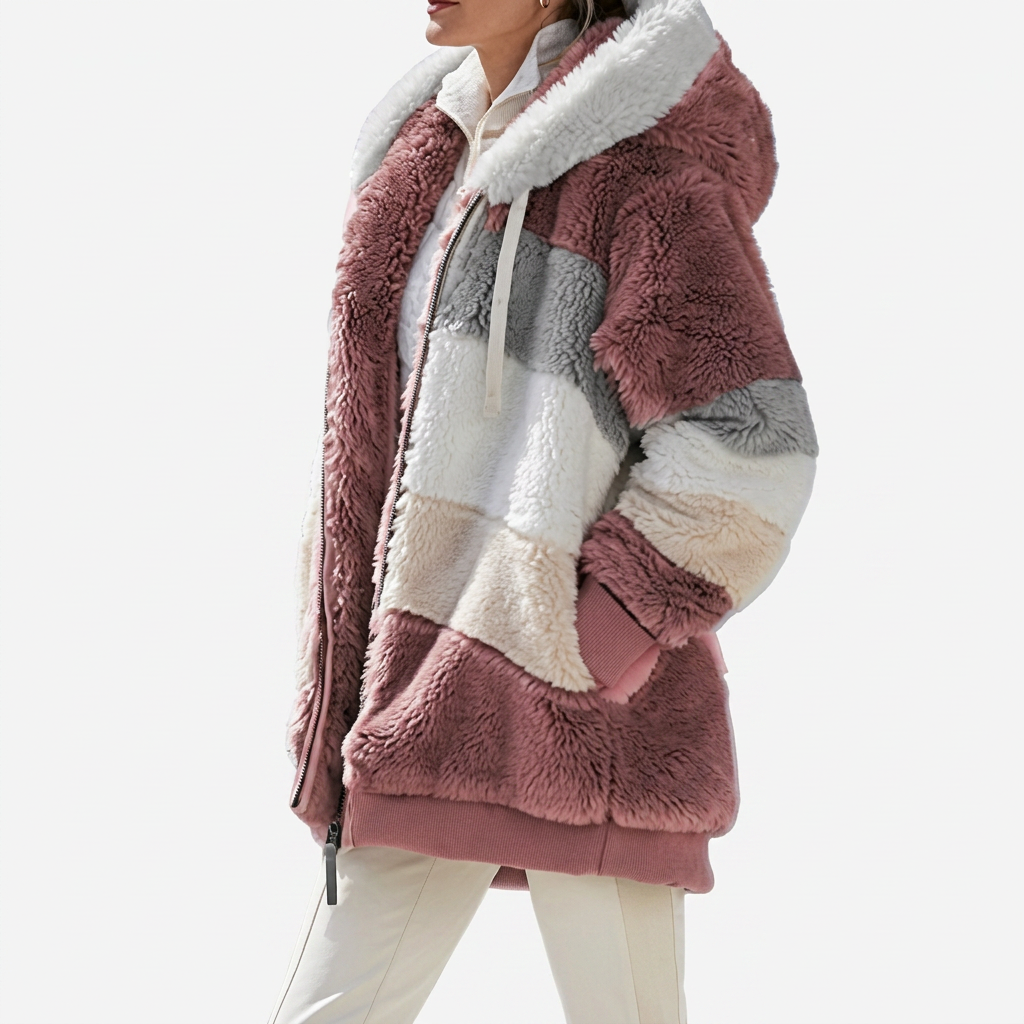 Darcey | Elegant Multicolor Warm Puffer jacket 3