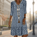 Xenia | Casual Printed Comfortable Dress 1