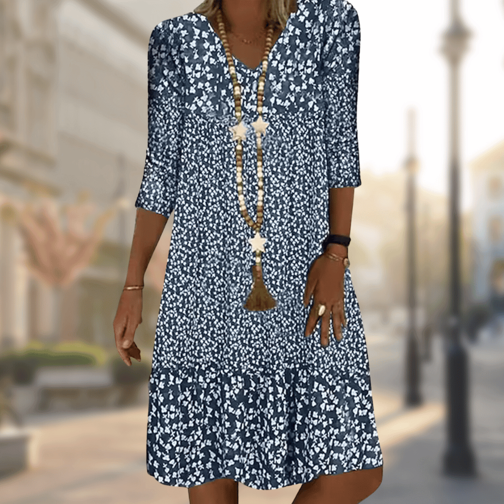 Xenia | Casual Printed Comfortable Dress 1