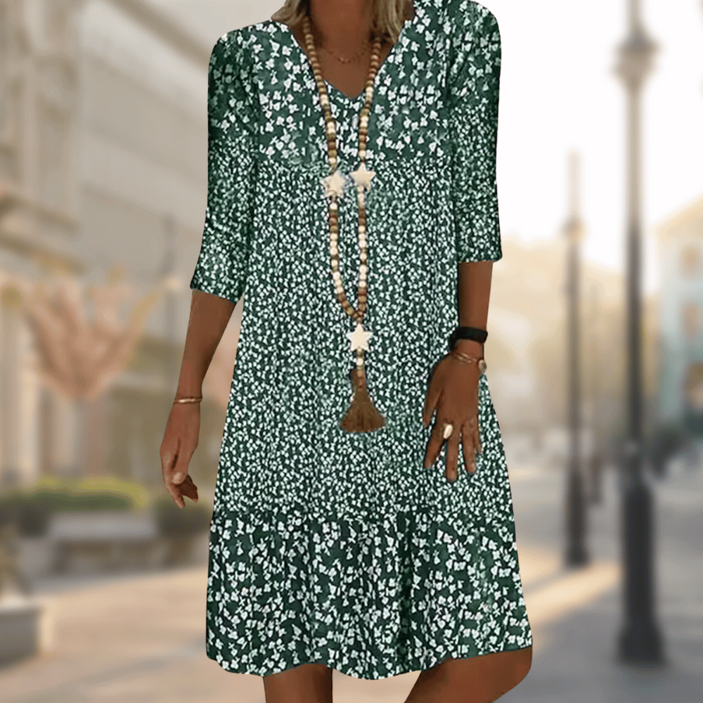 Xenia | Casual Printed Comfortable Dress 4